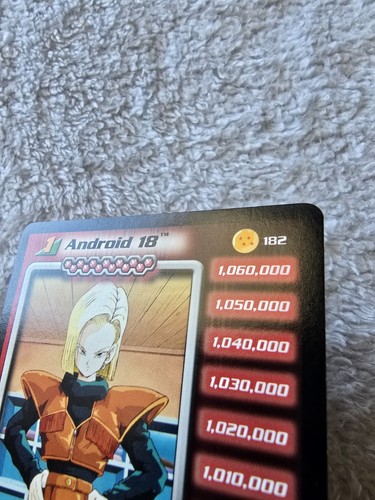 DBZ Dragon Ball Z Android 18 182 CCG Unlimited Cell Saga MP Starter - Picture 2 of 5