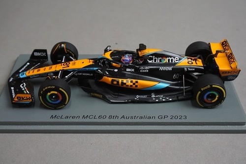 1:43 Spark S8574 McLaren MCL60 Australian GP 8th 2023 #81 model car - Picture 5 of 8