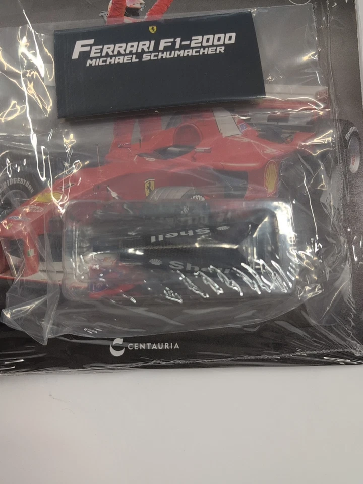 COSTRUISCI LA FERRARI F1-2000 MICHAEL SCHUMACHER 2000 Uscita N° 36 1:8 CENTAURIA - Immagine 2 di 2