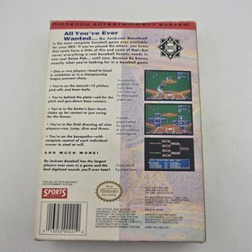 Bo Jackson Baseball - Box Only - Nintendo Nes (No Game - No Manual)
