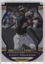 2023 Topps Tribute Purple /50 Rickey Henderson #43 HOF