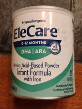 EleCare Hypoallergenic Amino Acid-Based Infant Formula Powder 14.1 oz Exp 2/2027