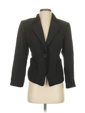 Rina Rossi Women Black Wool Blazer 4