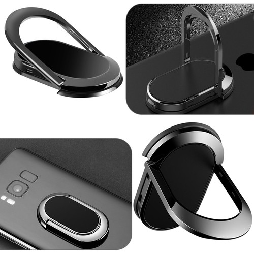 Smartphone Key Ring Universal Finger Holder/Stand and Suction Cow Phone Stand - Photo 3 sur 6