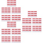  15 stücke selbstklebende Kabeletiketten reizfest flexible Kabeletiketten