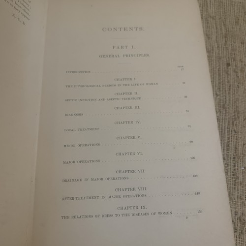 Lot 3 ALTE MEDIZINISCHE BÜCHER Gynäkologie 1908 Geburtshilfe 1967 Hardcover - Bild 22 von 24