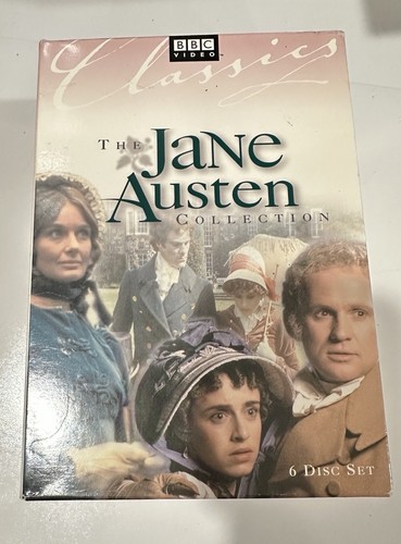Jane Austen: The Complete Collection DVD 2004, 6-Disc Set BBC TV Series - Picture 1 of 5