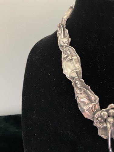 Sterling Silver Amethyst Necklace, Bracelet, 2 Pairs Of Earrings UNIQUE ! - Picture 7 of 13