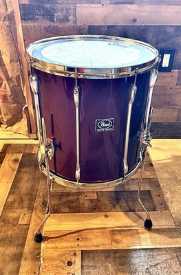 1990s Pearl Export Seires Wine Red With Heads And Studio Ring  (READ DESCRIPTION