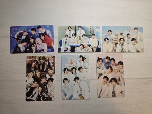 Streunerkinder Lomo Karten SKZ Kpop 6 Typen Gruppenfoto Fotokarte Fanmade OT8 - Bild 1 von 7