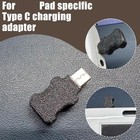 Type C Charging Adapter Drop Resistant Single Track Power Adapter for Game Pad