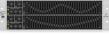 Behringer 31-band stereo graphic equalizer feedback ULTRAGRAPH PRO FBQ6200HD