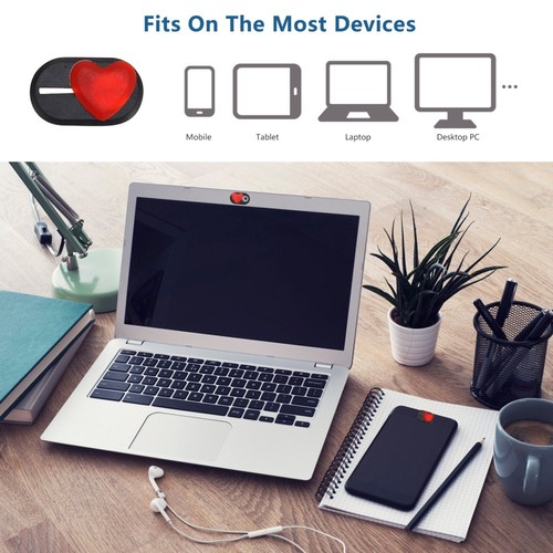 4 PCS Sichtschutz Webcam-Abdeckungsschieber Webcam-Abdeckfolie Für Tablet - Photo 8/12