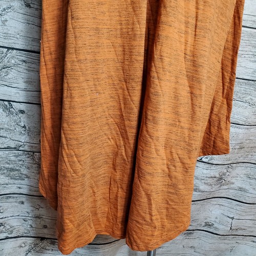 Vestido Lularoe Carly Naranja Alto Bajo Talla 3XL NUEVO CON ETIQUETAS - Imagen 4 de 7