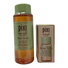 Pixi Glow Tonic Exfoliating Toner 4.2 & 1.3 oz Brightens 5% Glycolic Acid SEALED