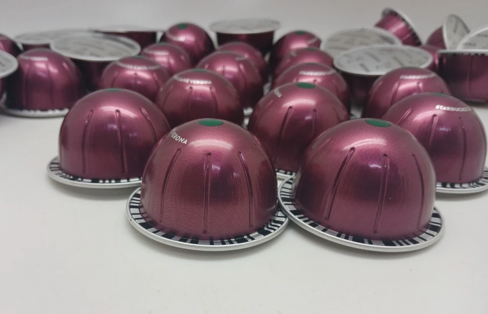 Starbucks Nespresso Vertuo Caffè Verona Pods – 48 Capsules Dark Roast Coffee - Image 3 of 4