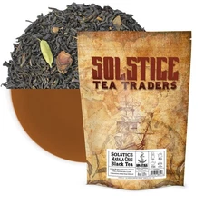 Masala Chai Loose Leaf Black Tea 8oz, Makes 100+ Cups of Tea