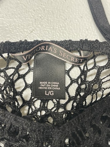 victoria secret sheer mesh camisole top Size L - Picture 5 of 5
