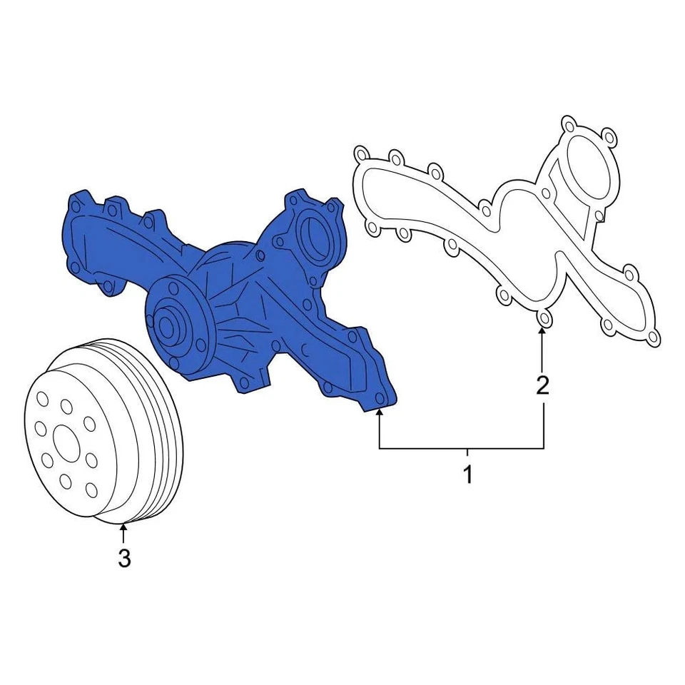For Toyota Camry 2007-2017 Toyota 1610009442 Engine Water Pump - Изображение 4 из 4