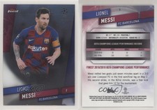 2019-20 Topps Finest UCL Lionel Messi #1
