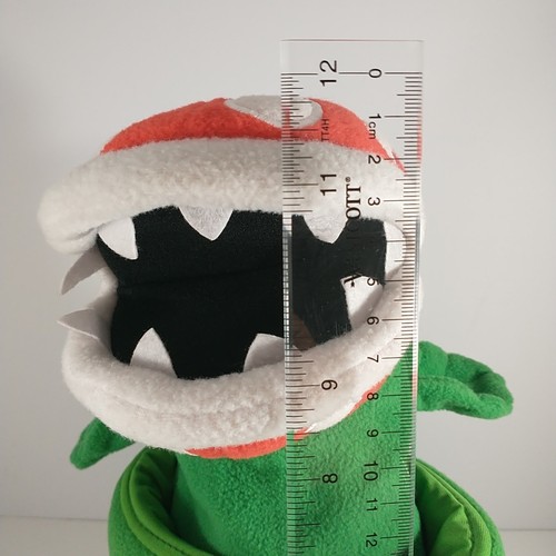Super Mario Bros Pianta di Piranha Pupazzo Mano Nintendo Hashtag Collezionismo Peluche - Foto 7 di 11