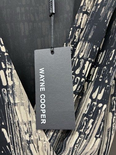 Wayne Cooper Black/ Beige ‘Haphazard Gown’ Size AUS 8 - RRP: $650.00 - Picture 3 of 7