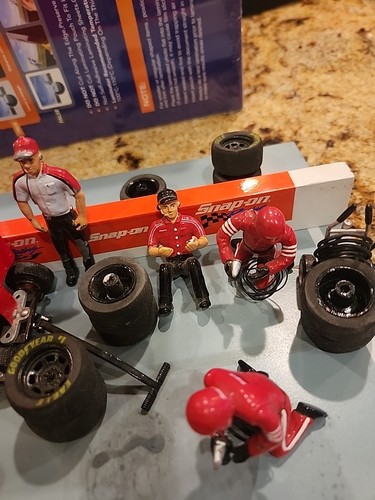 Rare Snap-on Pit Crew Diorama set 2002 #2403546 As Is Some Pieces Broken - Bild 16 von 16