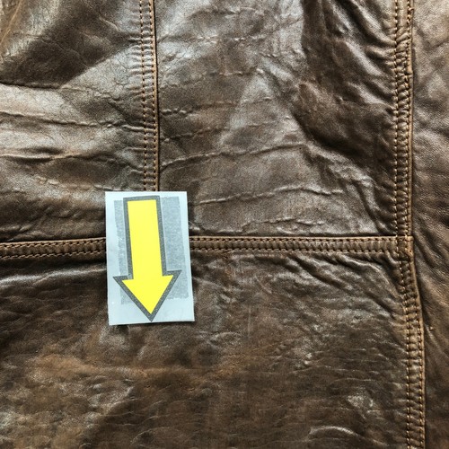 Marc New York Andrew Marc Leather Quilted Lined Jacket Small S Long Sleeve Brown - Picture 17 of 19