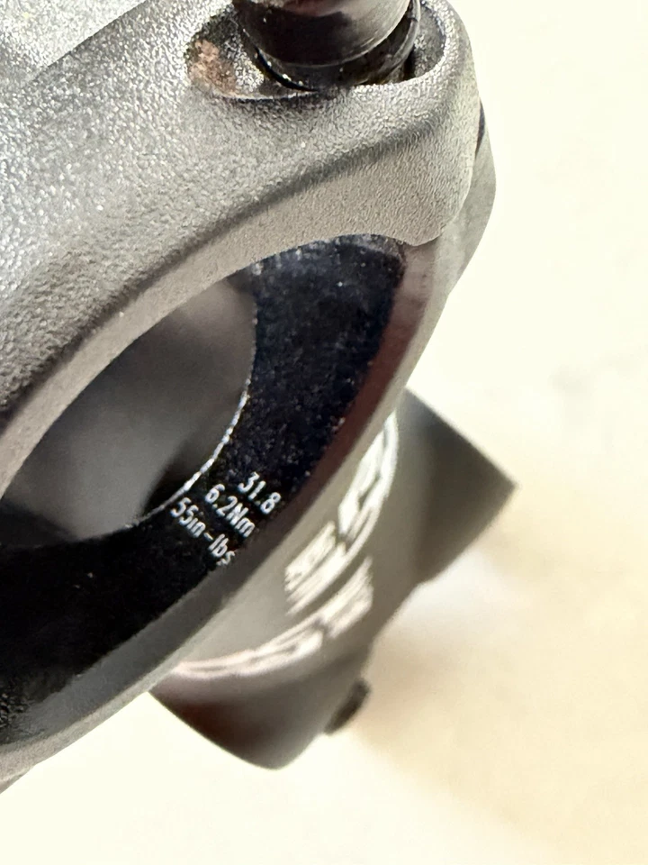 RACE FACE Stem 80mm 31.8mm Clamp x 1-1/8" Steerer +/- 6 Degrees Alloy Black - Image 3 of 4