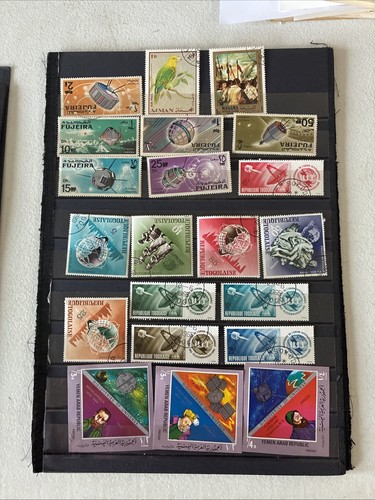 Collection Foreign On Paged Cards Used Mint All Topicals On Sleeping Beauty N346 - Picture 4 of 13