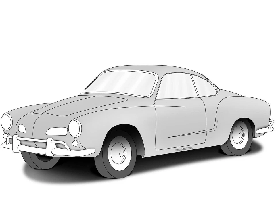 Moldura de moldura de parrilla de ventilación de aire fresco para VW Karmann Ghia 1960-74 tipo 1 - lado izquierdo Foto 2 de 2