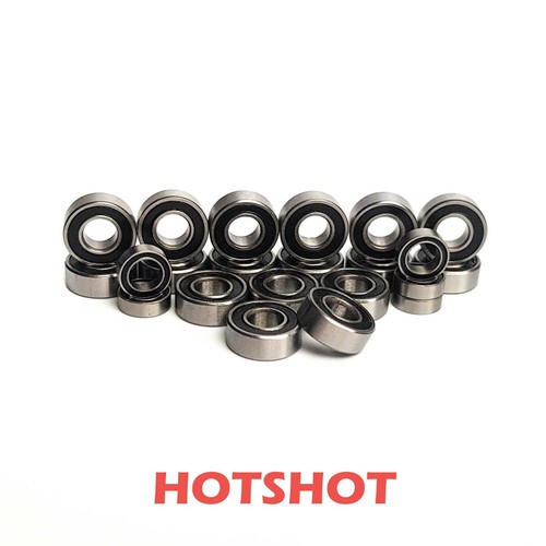 Bearing Set for TAMIYA HOT SHOT HOTSHOT THUNDERSHOT COMPLETE 22 RUBBER/METAL - Picture 17 of 21
