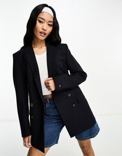 NEW tommy hilfiger blazer SUIT jacket jacket 50 RRP£499 blue SHAWN MENDES LTD E - Picture 3 of 4