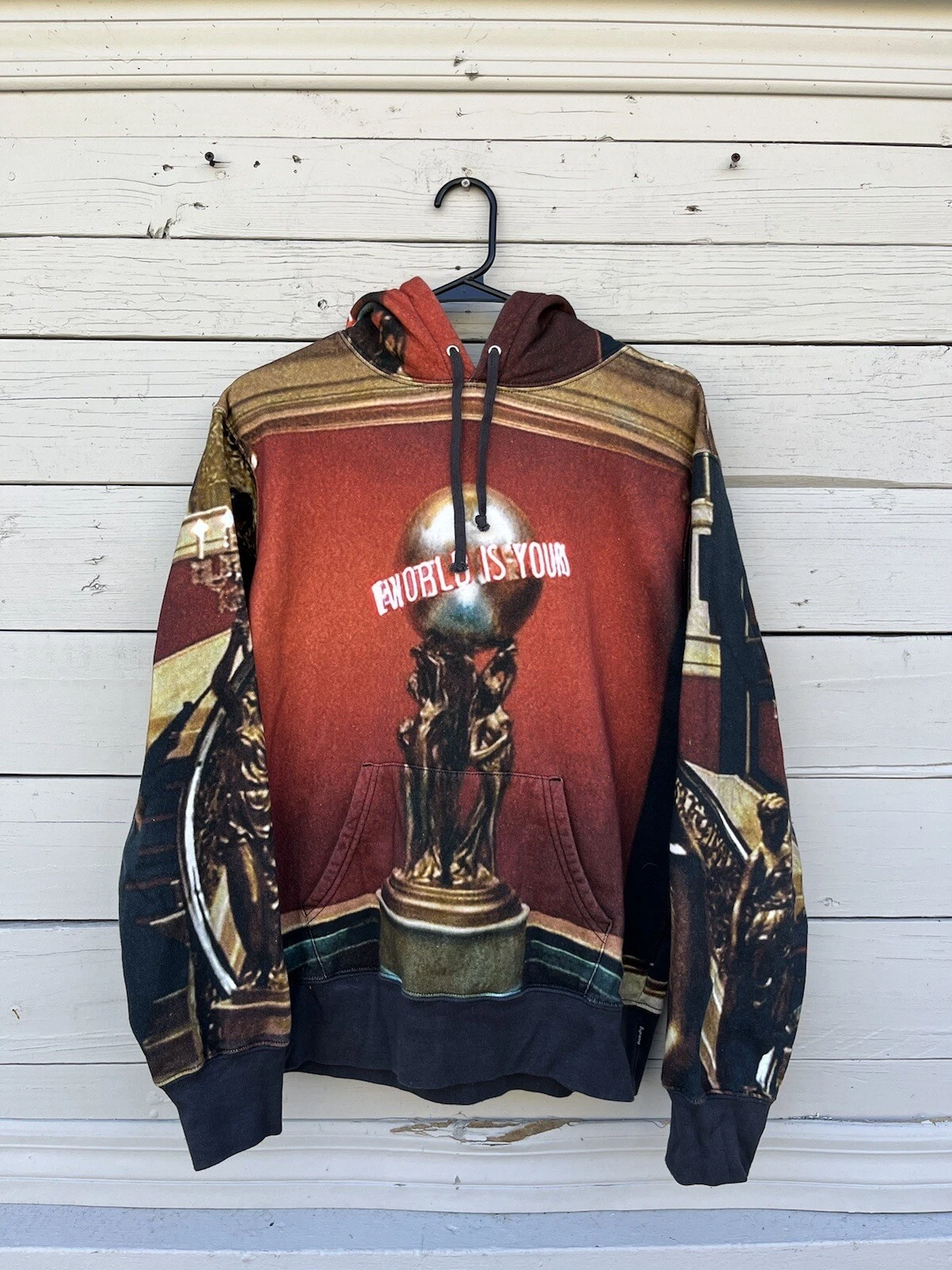 2017 Supreme Scarface Collab The World Is Yours Sweat à capuche homme taille M