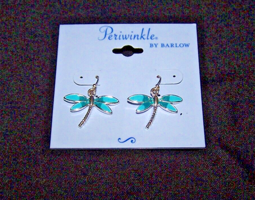 Perwinkle by Barlow Libelle Sterlingsilber Ohrhänger = BRANDNEU MIT ETIKETT