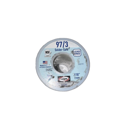 97/3 (Solder Safe) Lead Free Wire Solder (1 lb. Spool)