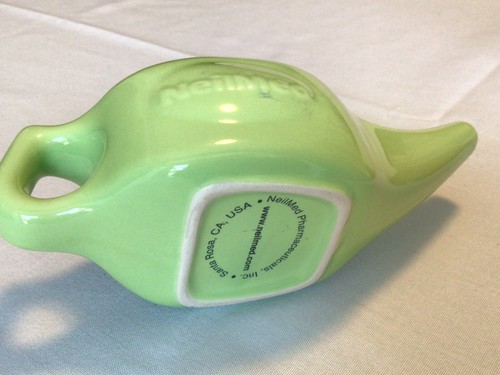 Porcelain Neti Pot Nelimed Pharmaceuticals Classic - Picture 6 of 6