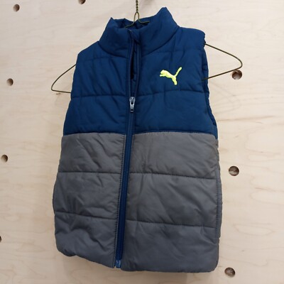 Kid's Puma Puffer Vest Size Small 7/8 Fall Back To School