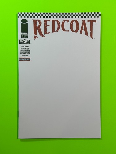 GEIGER REDCOAT ROOK EXODUS #1 BLANK VARIANT SET (NM) 2024 IMAGE GHOST MACHINE - Picture 4 of 4