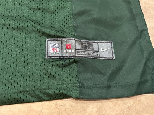 Brandon Marshall 15 New York Jets Green & White Men's Nike Sewn Jersey Size 52 - Picture 2 of 5