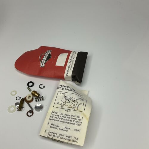 Kit carburatore originale OEM Briggs & Stratton 807708 - Foto 3 di 4