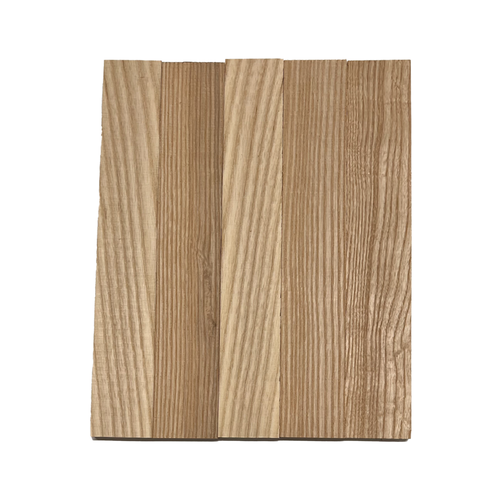 Pack of 5, White Ash Thin Stock Lumber Board Carving Wood Blocks 1/8" x 2" x 12" - Picture 6 of 13