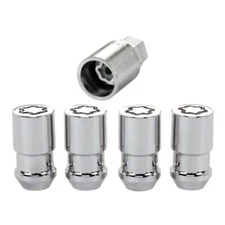 McGard Wheel Lock Nut Set - 4pk. (Cone Seat) 1/2-20 / 3/4 & 13/16 Dual Hex /