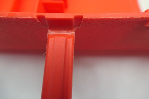 View-Master Collectors Case Carry Handle Red 1980's Vintage Plastic Collectable - Picture 17 of 24