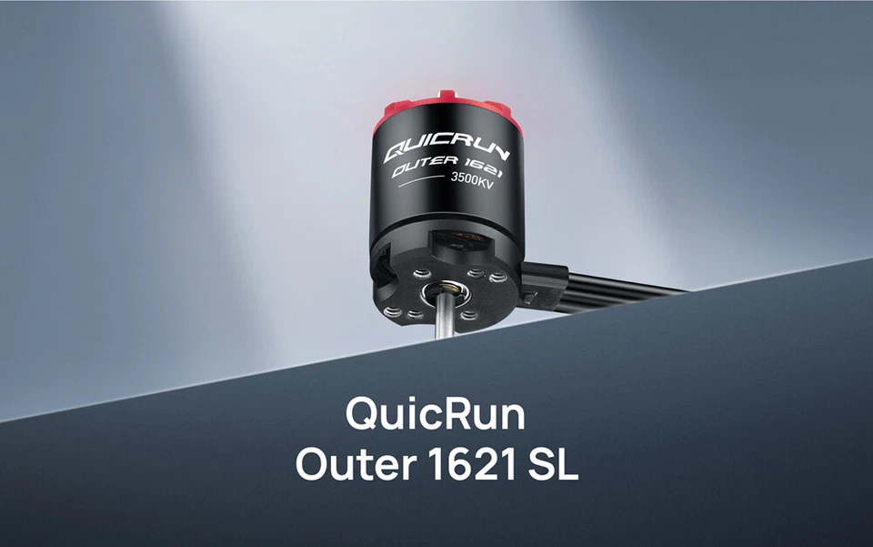 HOBBYWING QUICRUN MINI24 25A ESC 1621SL 3500KV Motor Brushless für 1/24 RC Auto - Bild 2 von 4