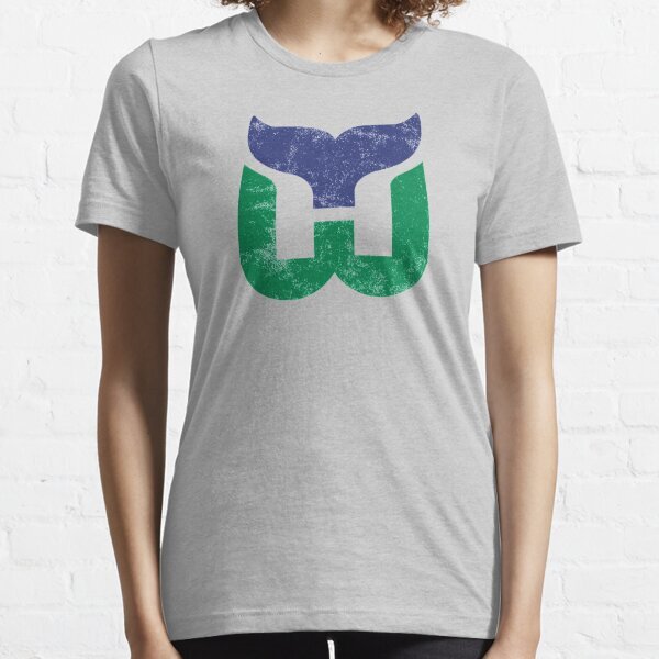 Hartford Whalers Distressed Logo Strike Up The Brass Bonanza Essential TShirt eBay