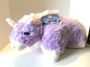 New Pillow Pets Large 18 Plush Purple Unicorn Stuffed Animal