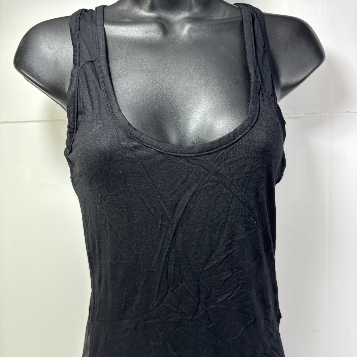 ◆BADBLOOD◆ One Thing Camisole Black BQTQ 6 Pcs Womens Black Camisole Tank Tops Adjustable