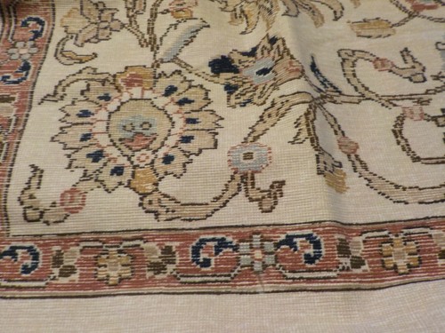 Ralph Lauren NORTHERN CAPE RUG Euro Panels FABRIC (4) 27"w X 27"l New - Picture 4 of 4