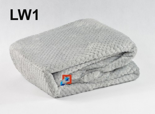 Kuscheldecke Waffel Mikrofaser 160x200 cm Flauschdecke Warm Weich Sofa Bettdecke - Bild 14 von 18